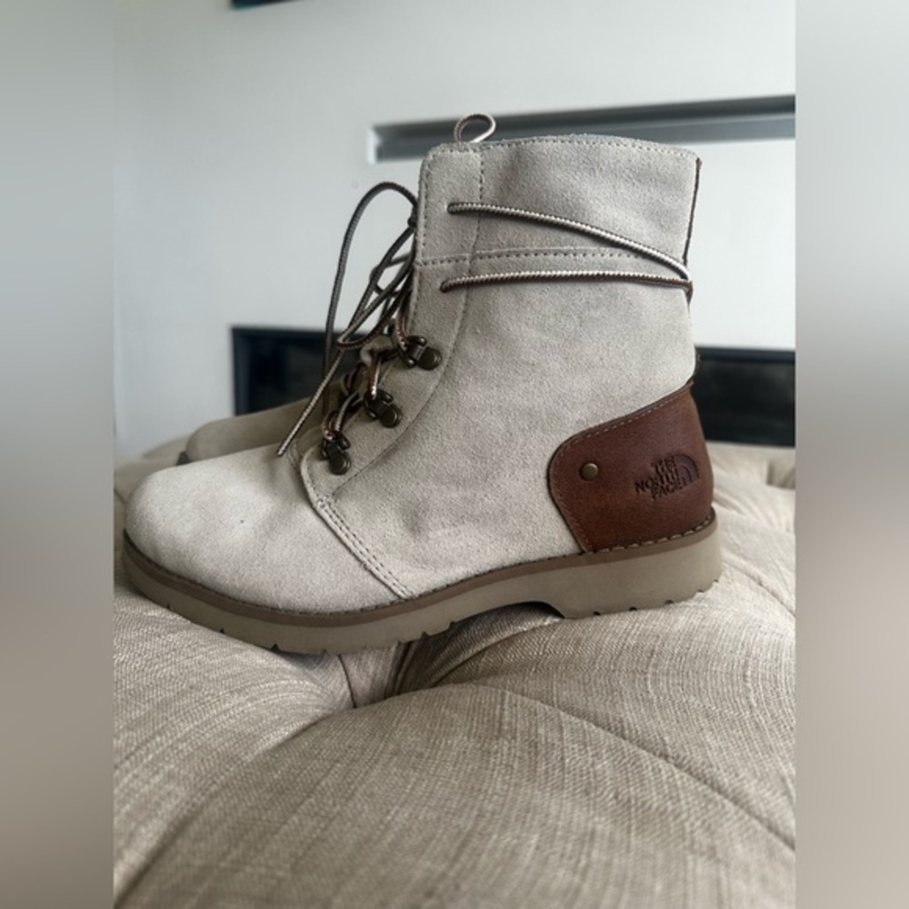 The North Face Women's gray and Brown Boots